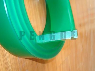 Round Edge PU Squeegee With Groove